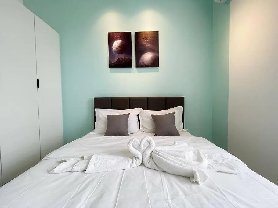 Apartment #Hs 2Bedroom S&Thomez 盛婷民宿 Horizon Suite Wifi&Netflix Klia Sepang