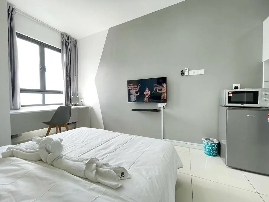Apartment #Hs 2Bedroom S&Thomez 盛婷民宿 Horizon Suite Wifi&Netflix Klia Sepang