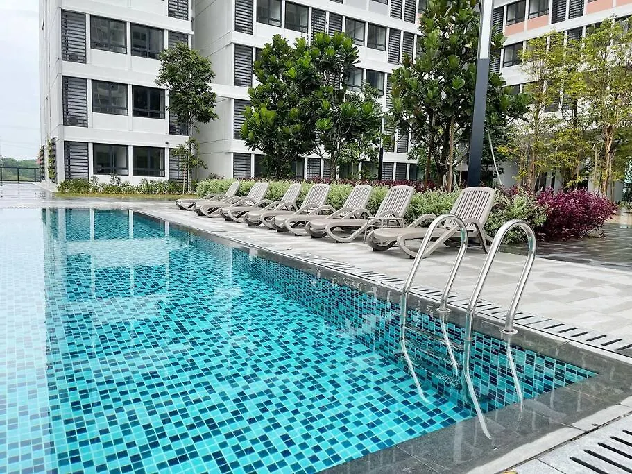 Apartment #Hs 2Bedroom S&Thomez 盛婷民宿 Horizon Suite Wifi&Netflix Klia Sepang